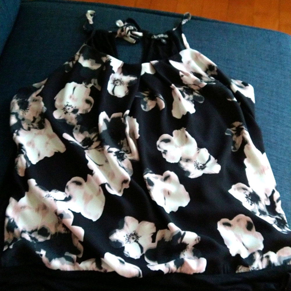 Express floral blouse top